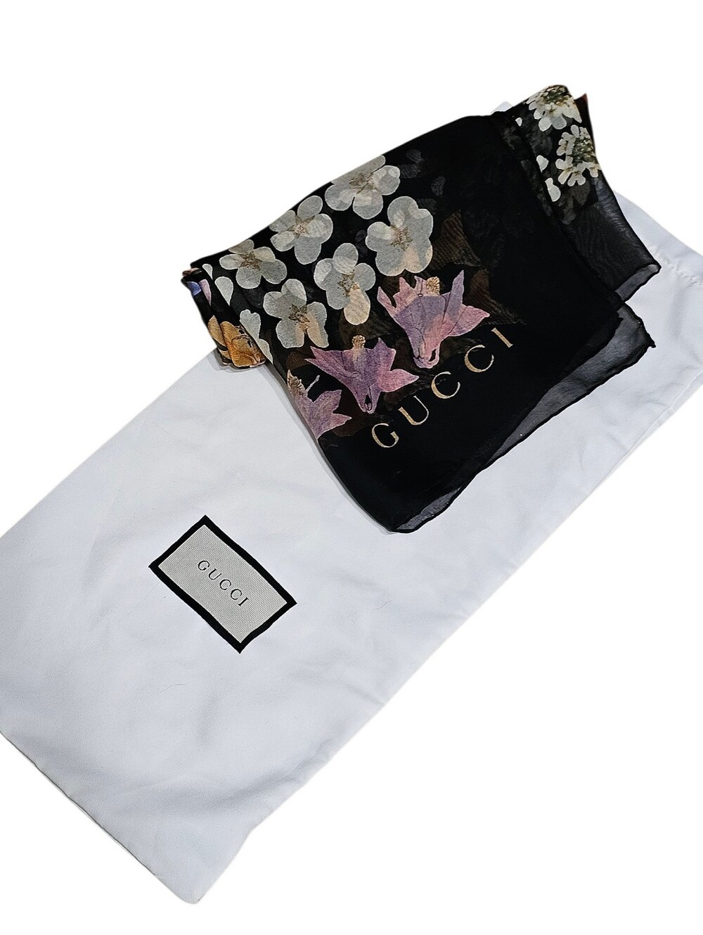 GUCCI FLORA SCARF - Picture 14 of 14
